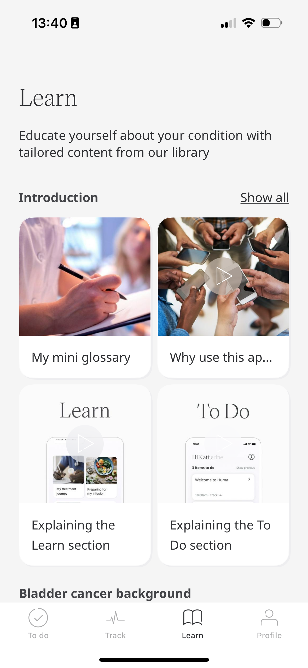 Education Content Feature